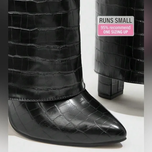SHEIN Heeled Shark Boots - Picture 4 of 7